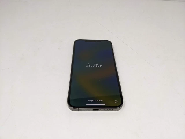 Apple iPhone 12 Pro Max 128GB Graphite Unlocked 89% BH Very Good (K1)