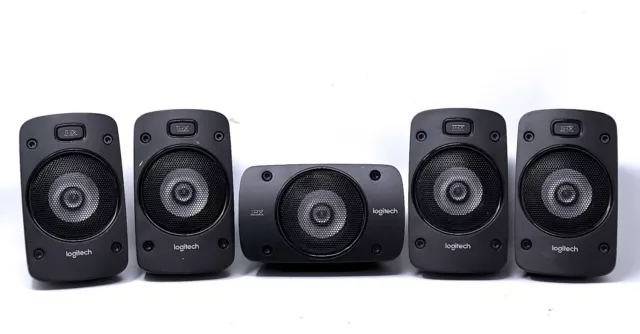 Logitech Z906 5.1 Surround Sound Speaker System THX Dolby Digital (5 Speakers)