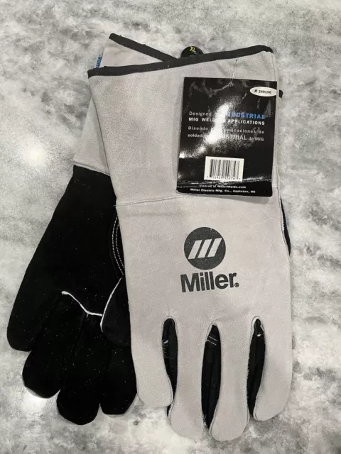 Miller X-large 249196 Industrial MIG Welding Gloves