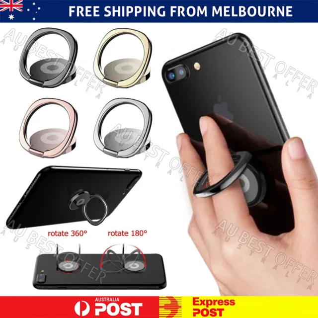 iRing Phone Ring Finger Holder Car Mount Hook For Stand Mobile Grip AU