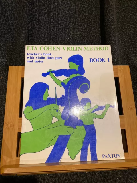 Eta Cohen Violin Méthod volume 1 partition editions Paxton