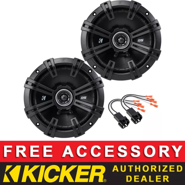 Kicker 43Dsc6704 6.75" Oem Speaker Replacement Kit For Chevy Silverado 2007-14