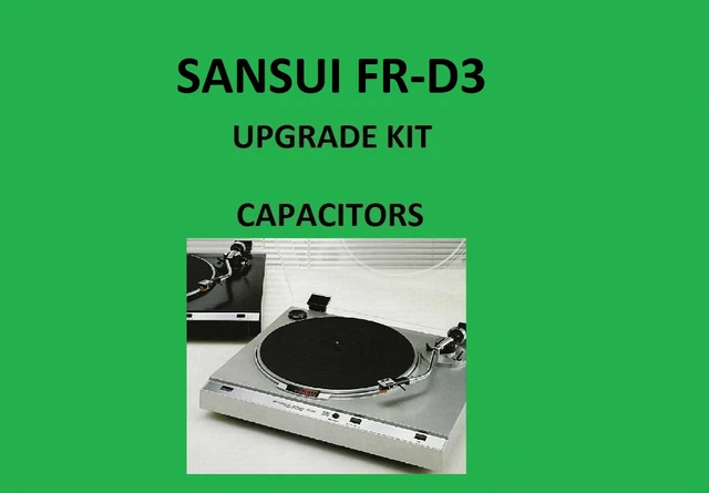Kit Condos Réparation Pour Platine Vinyle Sansui SR-535 – Neuf