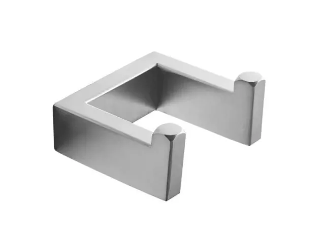 Matrix Decor J-Hook Robe Hook Brushed Nickel in 304 Stainless Steel