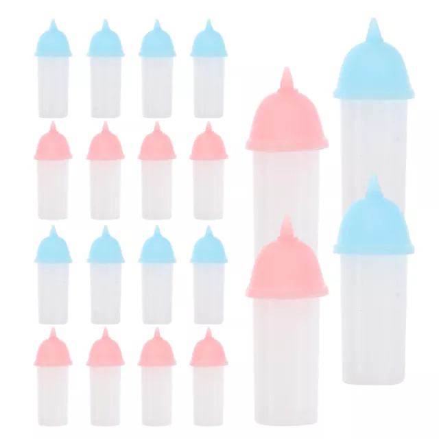 60pcs Miniature Baby Bottle Set for Baby Shower-GL