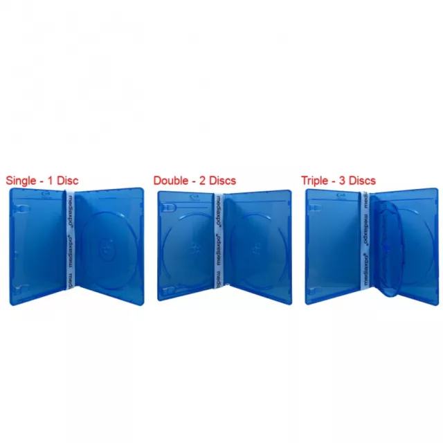 PREMIUM STANDARD Blu-Ray DVD Cases 12MM Lot