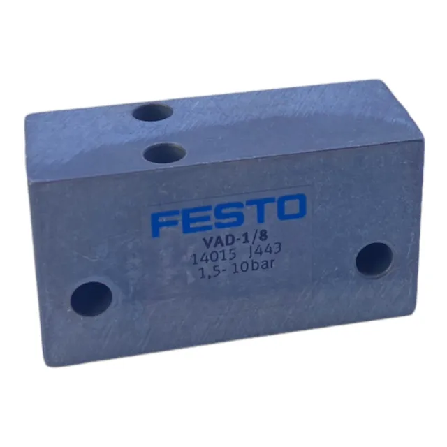 Festo VAD-1/8 Pressure Regulator 14015 1,5