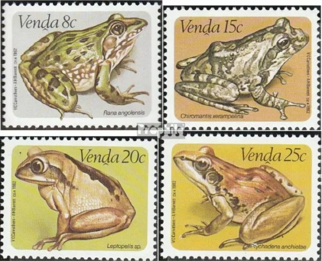 Venda 66-69 mint never hinged mnh 1982 Frogs