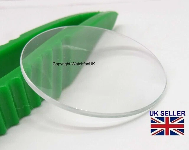 30mm Mineral Crystal Glass Fits Many Seiko 5 Replaces 300P01LN03 7S26-02J0 #5 | UK