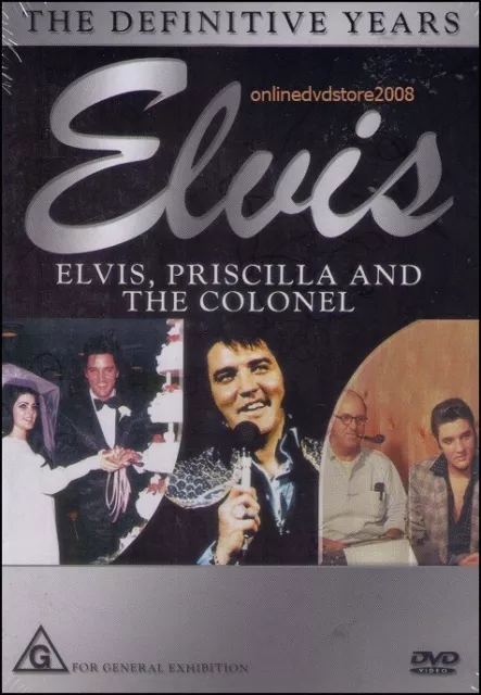 Elvis Presley The KING of Rock n Roll - PRISCILLA & the COLONEL - Music DVD NEW