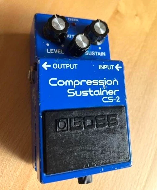 BOSS CS-2 Compression Sustainer Guiter Effect Pedal Made in Japan From Japan