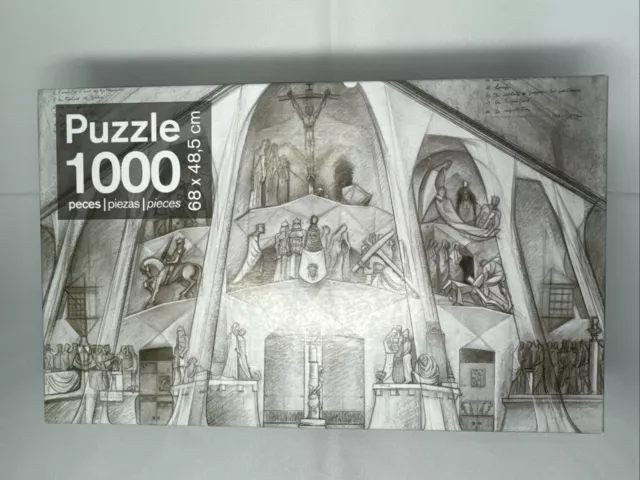 EDUCA PUZZLE 1000 - LA SAGRADA FAMILIA SPAIN - PUZZLE PASSION REF 13300 for  sale online