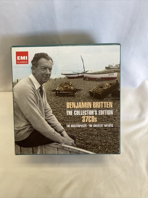 BENJAMIN BRITTEN The Collector's Edition 37 CD EMI Classics $99.99 