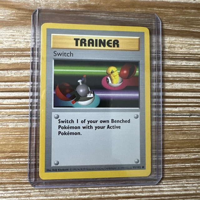 Pokémon Card Switch Base Set 95/102 SHADOWLESS MP