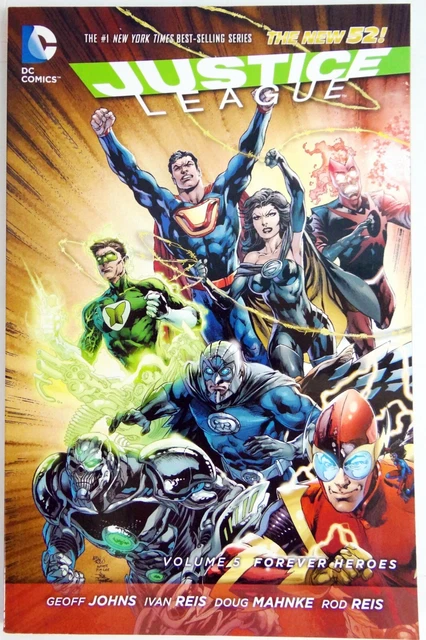 DC Comics Justice League Vol. 5 Forever Heroes TPB SC NM 9.0 1st Print 2015