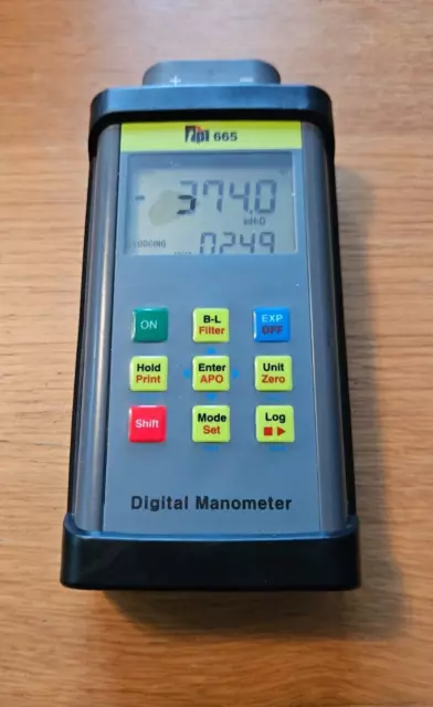 TPI 665 Solo unità manometro digitale