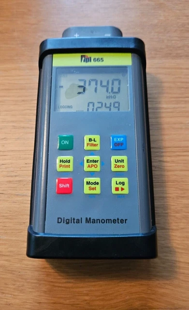 TPI 665 Solo unità manometro digitale