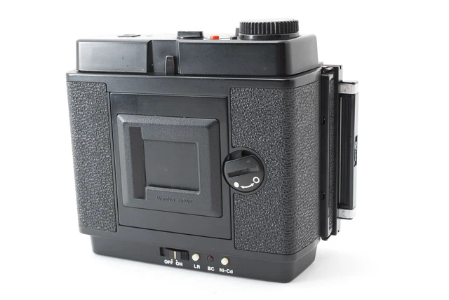 【Nuevo como nuevo】Mamiya RB67 6x8 motorizado 120 220 soporte trasero película Japón 1551
