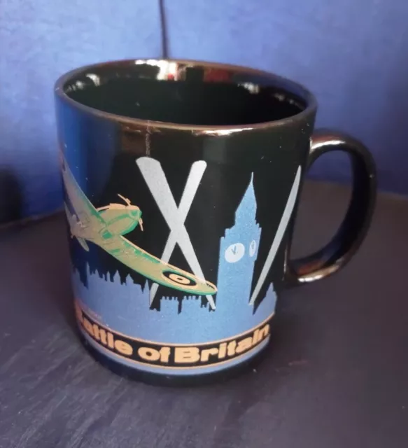 Black 50th Anniversary Battle Of Britain RAF Mug