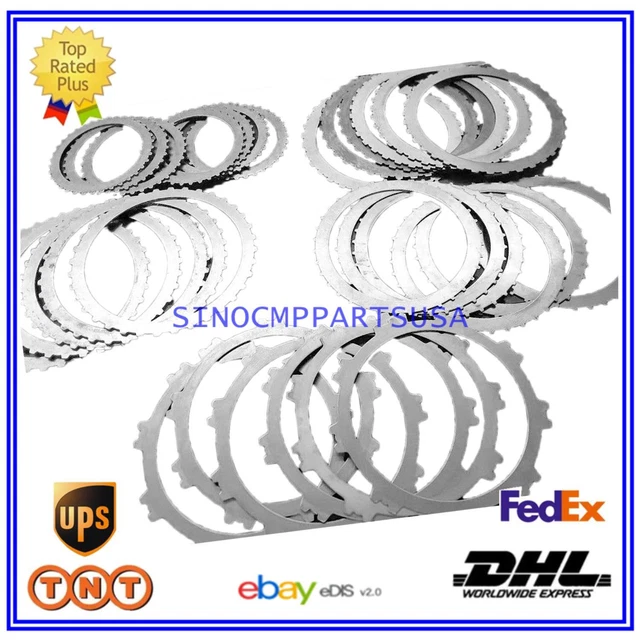 6L80 6L80E 6L90 6L90E Transmission Steel Clutch Plate Kit For CADILLAC