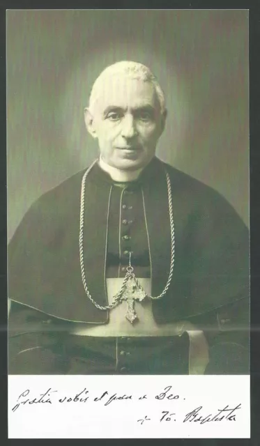 Estampa del Beato Bautista andachtsbild santino holy card santini