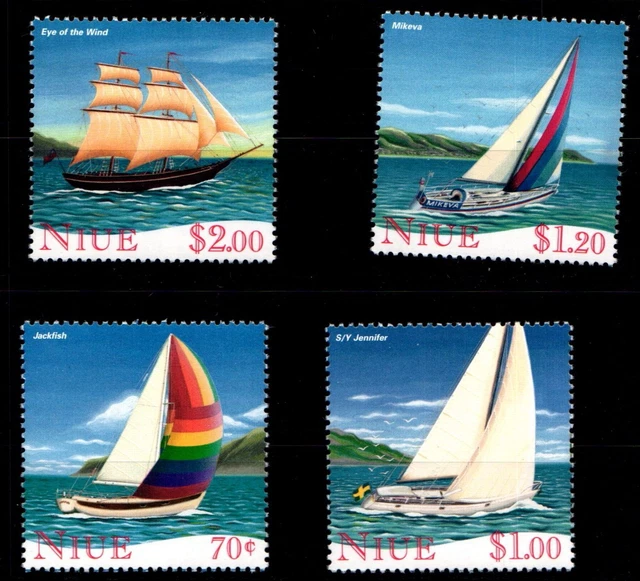Niue 864-867 postfrisch Schifffahrt #GW085