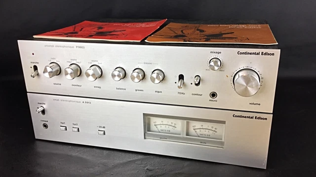 Préampli continental Edison vintage - Photo, audio & vidéo