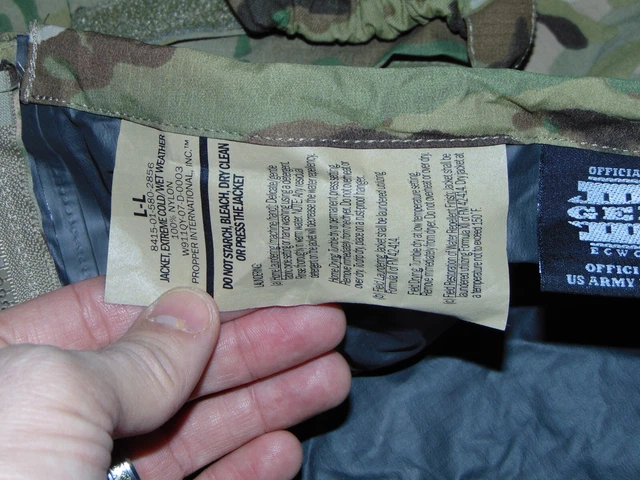 Nwot Usgi Issue Ecwcs Gen Iii Wet Weather Parka Multicam Ocp Large Long 3