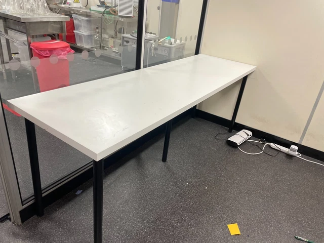 IKEA DESK Legs LINNMON ADILS Black Legs White Top 200cm 35 00 ikea-desk-legs-linnmon-adils-black-legs-white-top-200cm-35-00