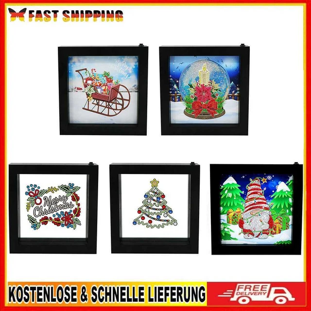 Luz LED HÁGALO USTED MISMO Diamante Pintura Mosaico Arte Artesanía Navidad Hogar Mesa Decoración