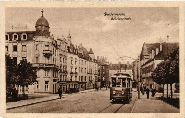 CPA AK DIEDENHOFEN - Bruckenstrasse (454890)