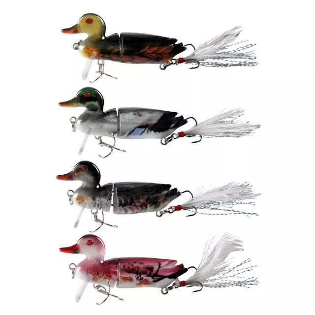 3D Duck Fishing Lures Squid Bait for Beginners Professionals Fishing Gadgets