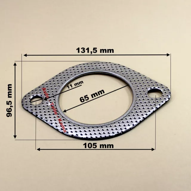 Dichtung für Nissan Auspuff , Abgaskrümmer , Katalysator , Hosenrohr , Flexrohr