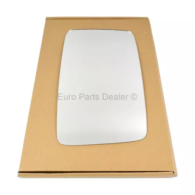 Driver Side CONVEX WING DOOR MIRROR GLASS For Fiat Ducato 1994-1999 Stick On New