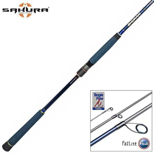 Canne Spinning Sakura Ryokan SW - Carbone - Pêche En Mer (Shore Jigging)