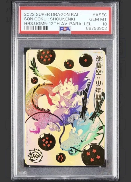 PSA 10 SON Goku UGM5-ASEC P Super Dragon Ball Heroes Secret SDBH