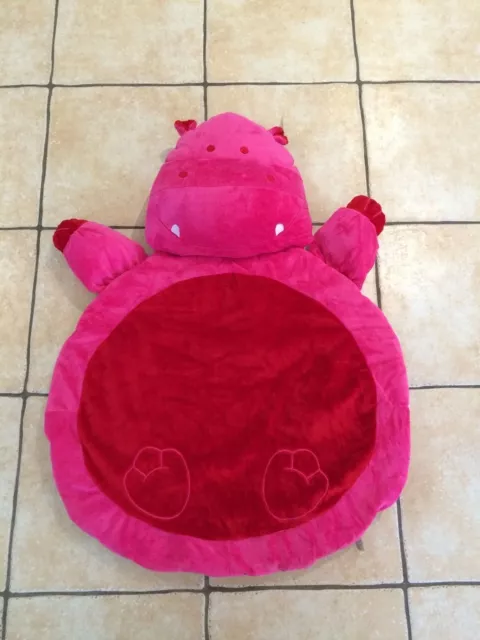 Newborn Pink Baby Play Mat Hippo/Hippopotamus-Summer