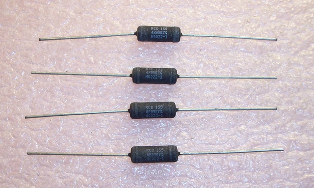QTY (20) 0,05 Ohm 4W 5% RESISTENZE WIREWOUND POTENZA CW2B-13-R05-5% DALE / VISHAY - Foto 8