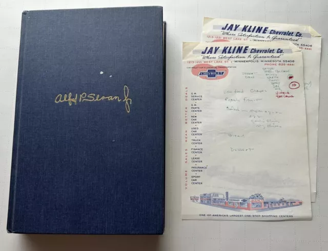 Signed Alfred P. Sloan, Jr.  MY YEARS WITH GENERAL MOTORS  1st E Early Printing