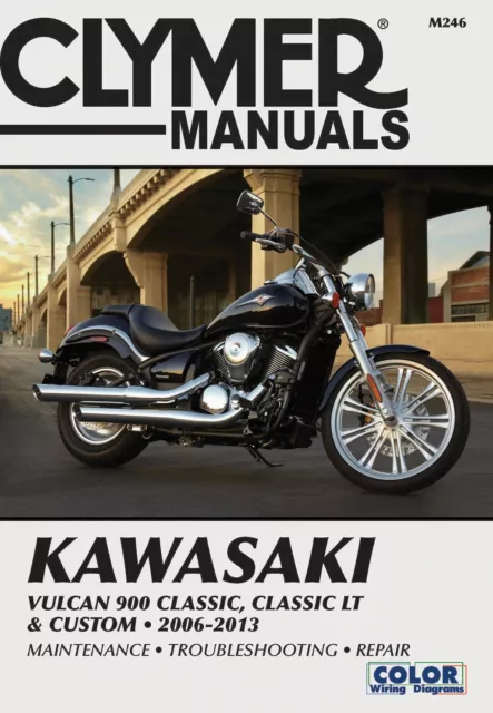 Clymer Repair Manual For Kawasaki VN 900 Custom 2012 (0900 CC)