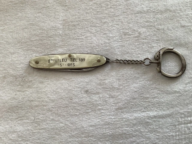 Canif à Cran D'Arrêt Vintage - FES ROSTFREI - Porte-Clés - Allemagne