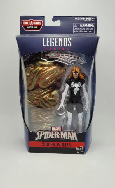 Marvel Legends SPIDER WOMAN MOLTEN MAN BAF Hasbro NIB SEALED Marvel Legends SPIDER WOMAN MOLTEN MAN BAF Hasbro NIB SEALED