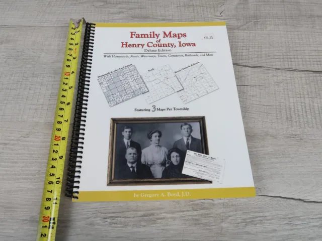 Family Maps Henry County Iowa Genealogy Plat History