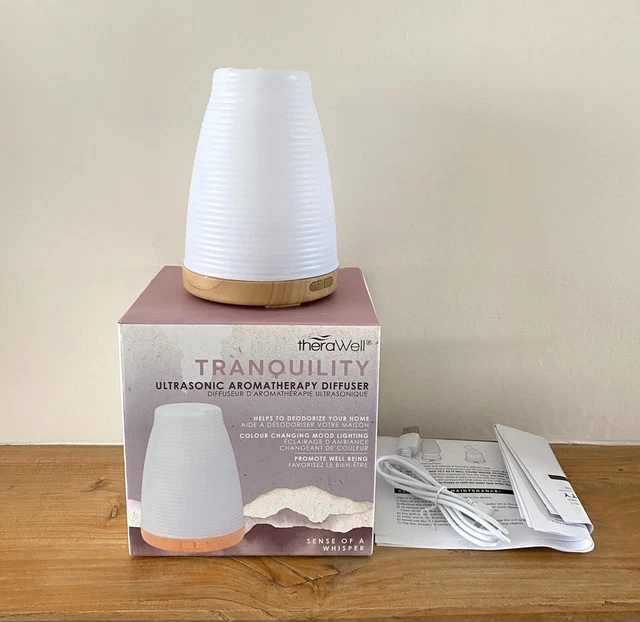 THERAWELL AROMATHERAPY DIFFUSER Tranquility NEW USB Colour Changing