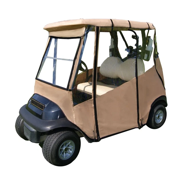 Copertura custodia passeggino da golf Doorworks 4 lati per club auto precedente TAN