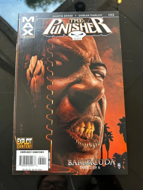 The Punisher #32 Vol. 7 Marvel MAX Comics 2006