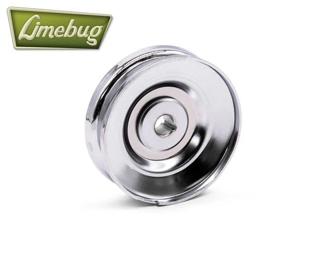 CLASSIC VW BEETLE Alternator Dynamo Top Pulley Chrome Camper Bus Ghia