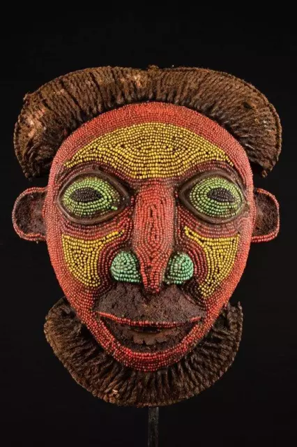 21226 Afrikanische Alte Bamileke Maske / Mask Kamerun