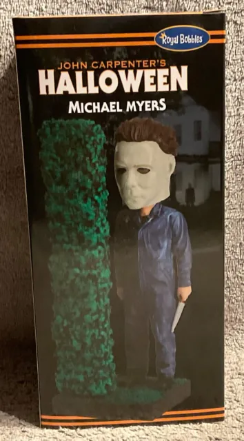 Halloween Michael Myers Hedges Royal Bobbles Bobblehead Statue Spirit Exclusive 2