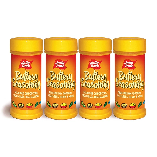 Jolly Time Popcorn Seasoning Salt Movie Theater Butter Powder Shaker for Concess